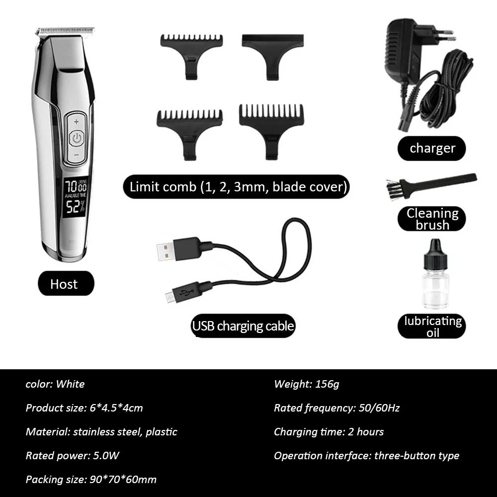 Kemei Km5027 Professional Electric Hair Trimmer Care Men Hair Trimmer