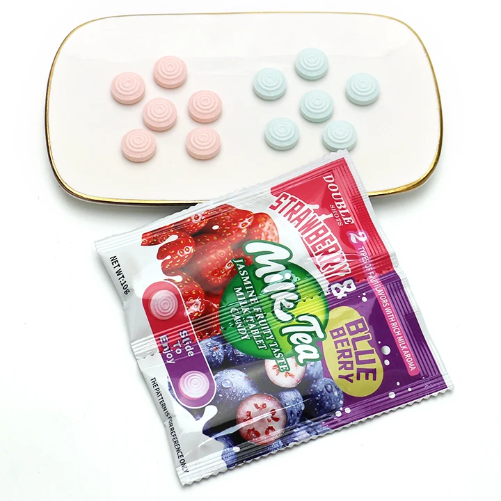 milk tea press candy