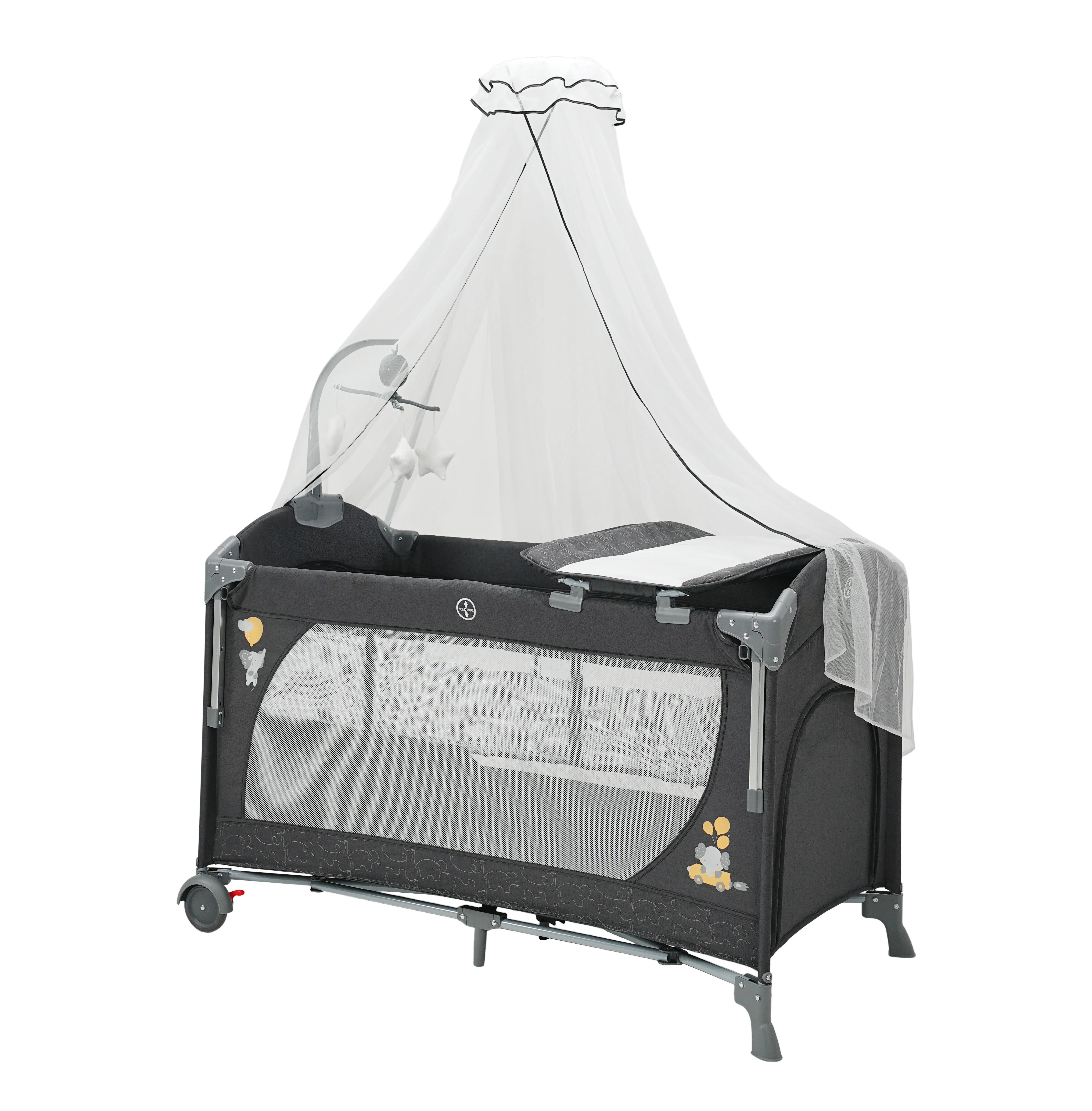 KDD12 Cool Baby Factory Price Wholesale Portable Multi-Functional Folding Baby Playpen for Newborn Infant Use