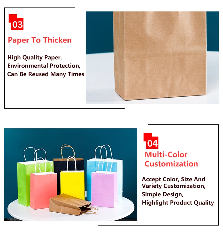 Recycled Custom Cardboard Luxury Gift Paper Bags And Boxes With Handle For Shopping Bag With