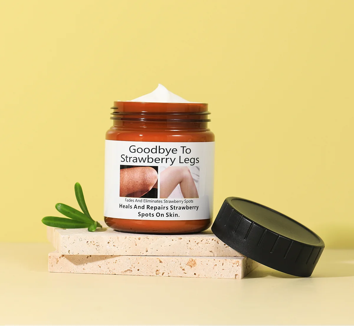 Private Label Remove Chicken Skin Repair Strawberry Spots Legs Cream Exfoliating Bumps Smooth Tender Moisturizing Body Cream