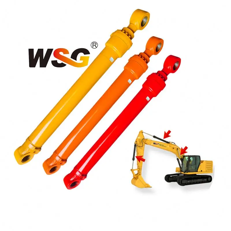 ちみ Hydraulic Boom Cylinder for Hitachi Excavator Arm