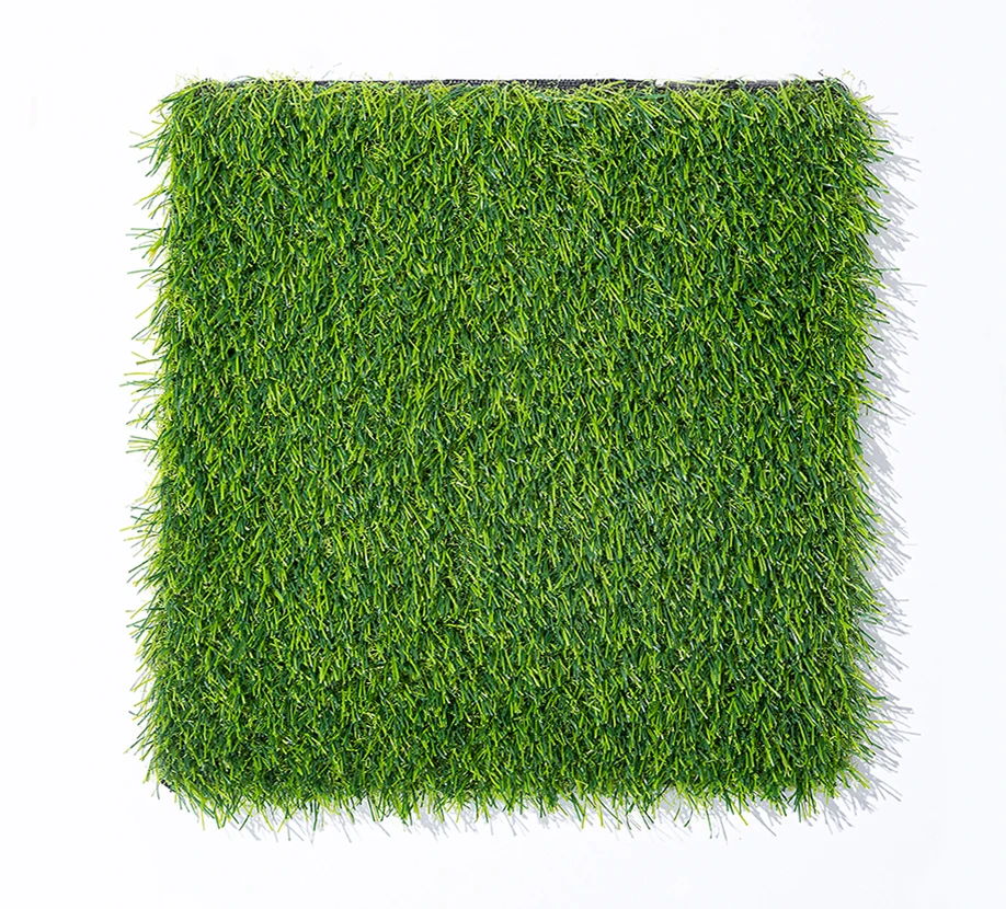 Easy Install 25mm Outdoor Grasss Flooring Synthetic Grass Turf Tiles Artificial Grass For Hockey Sports