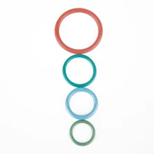 Food Grade Silicone Lip Plug for Glass Jar Bottle FVMQ Sealing O Ring with Oil Resistance Feature