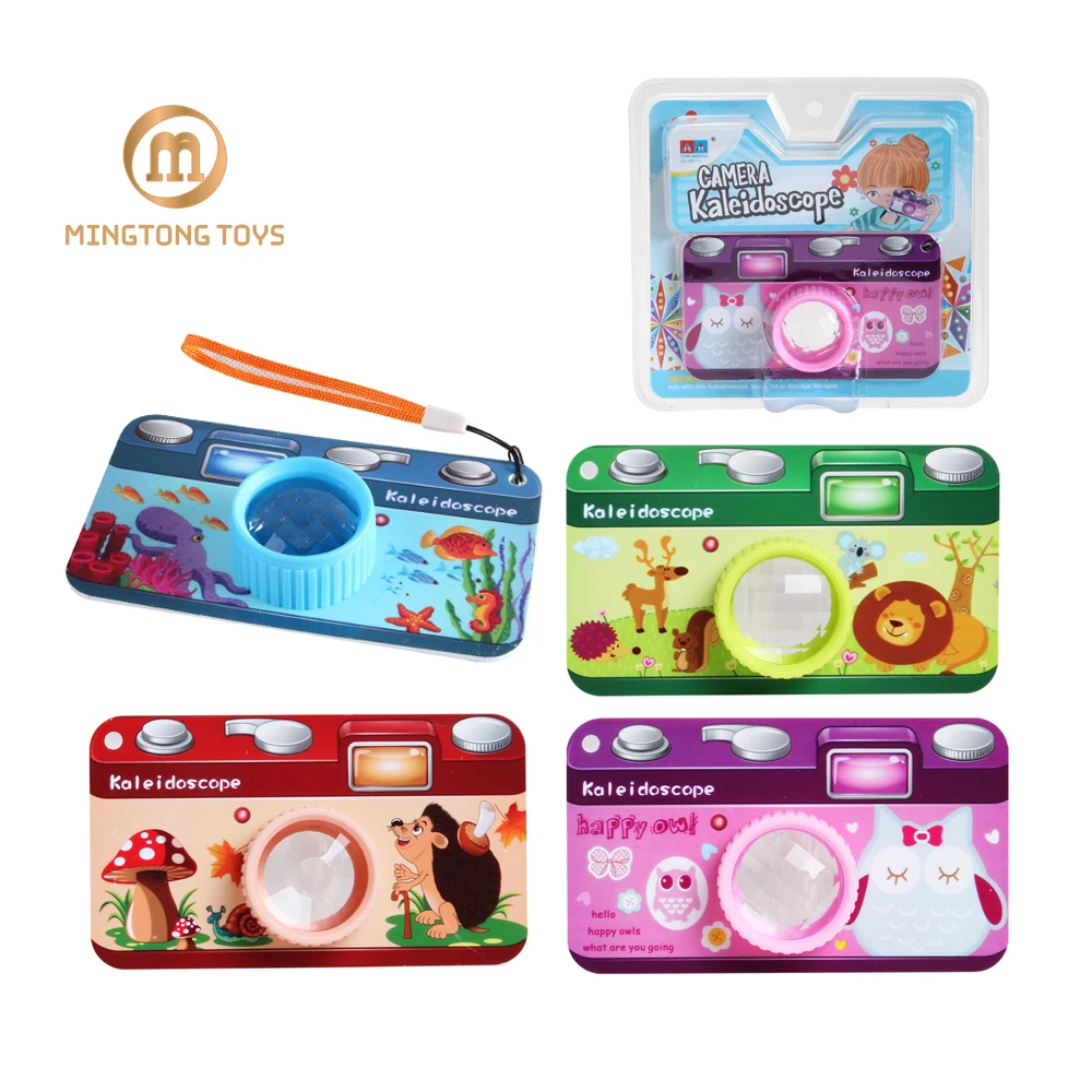 Паническая покупка Детские любимые классические игрушки пластиковые призматические линзы 3 стиля множественные преломления пластиковая камера калейдоскоп