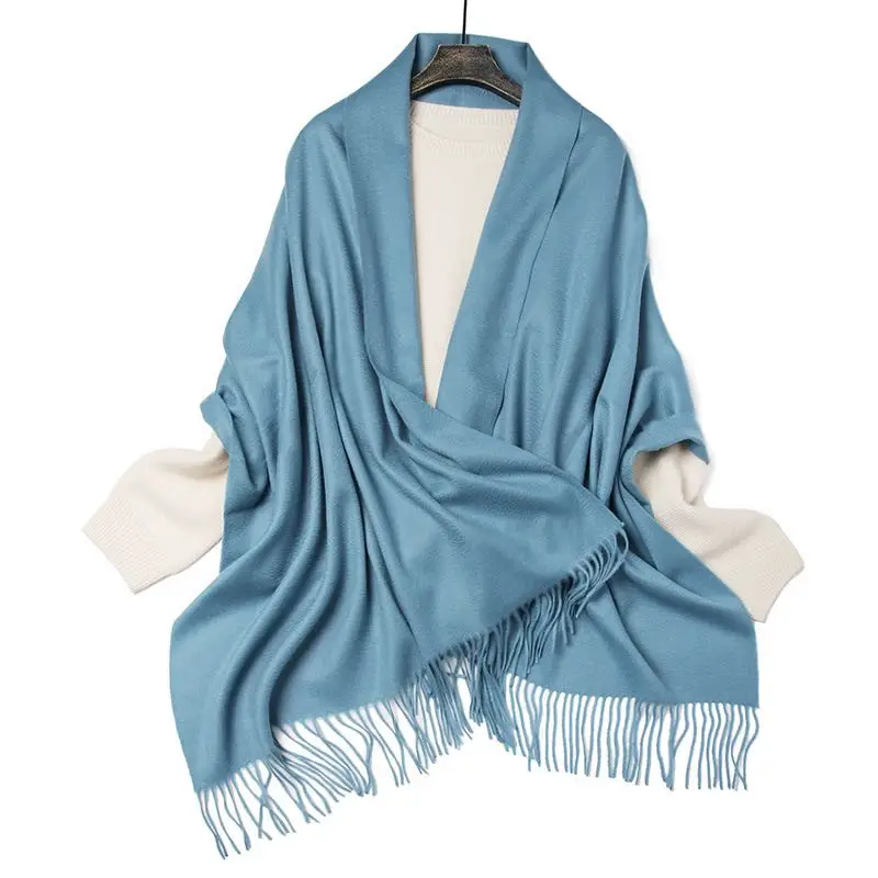 Women's Pure 100 Cashmere Pashmina Scarf Shawl For Womens Wraps Custom