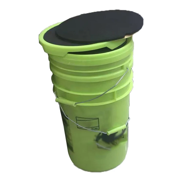 hot sale popular custom reusable 5 6 gallon plastic baseball bucket with foam lid baseball