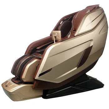 Professional Massage Best Grey Zero Gravity Human Touch Stretch 4D Track Latest Electronic Massage Chair Body Massager