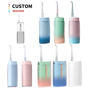 Portable Cordless Electric Oral Irrigator Dental Water Flosser for Braces and Gum