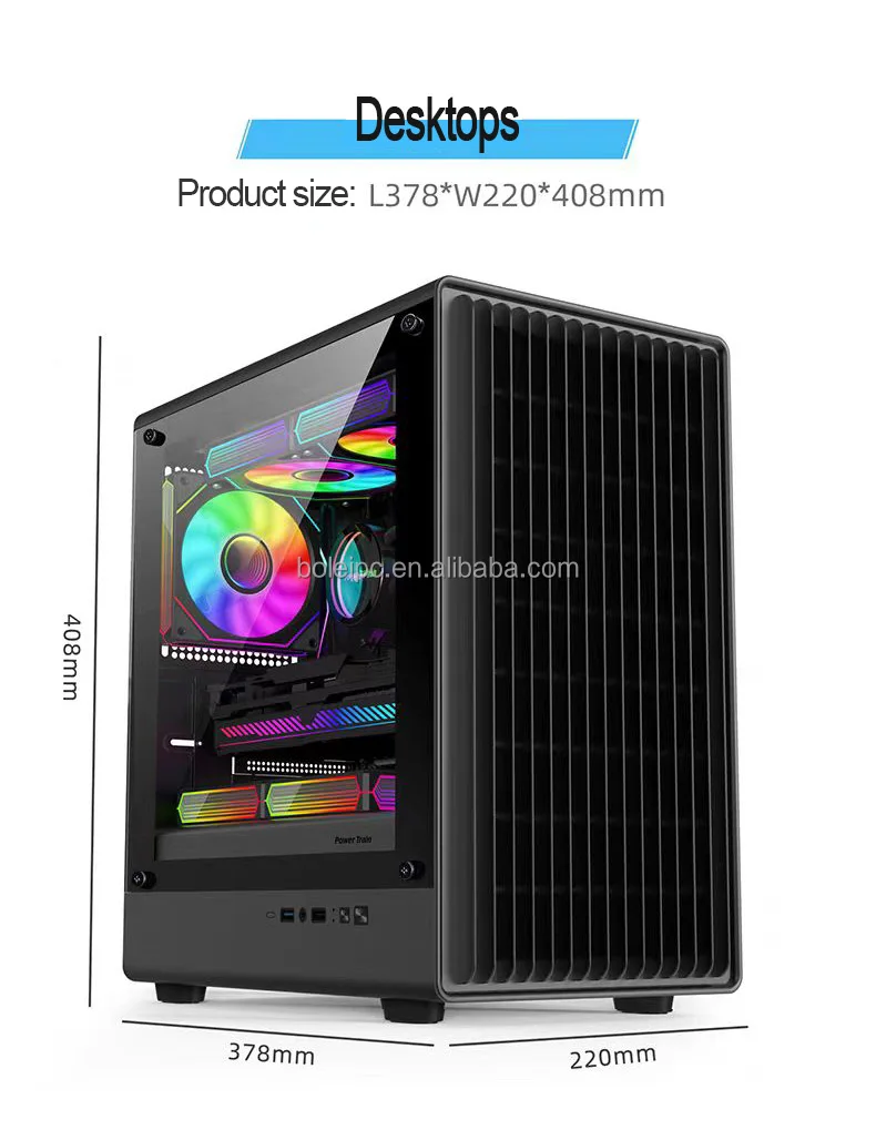 Computer Without Cpu Price Gaming PC Desktop Computer Intel Core I7 I5 3.70GHZ 16GB Ram 512GB SSD ...