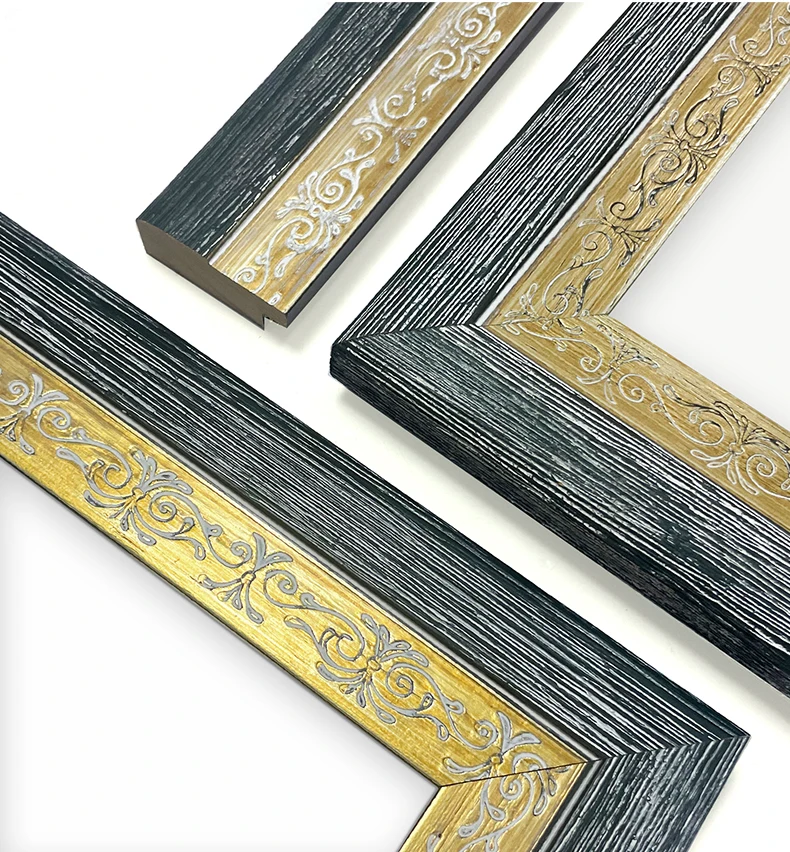 European Solid Wood Classic Photo Frames Custom Size 7 8 10 Retro ...