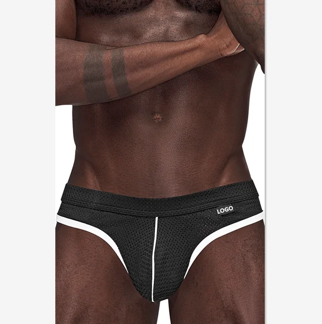 PATON Factory Custom Plus Size Gay Boys in Thong Wearing Photos Sexy Mens Underwear
