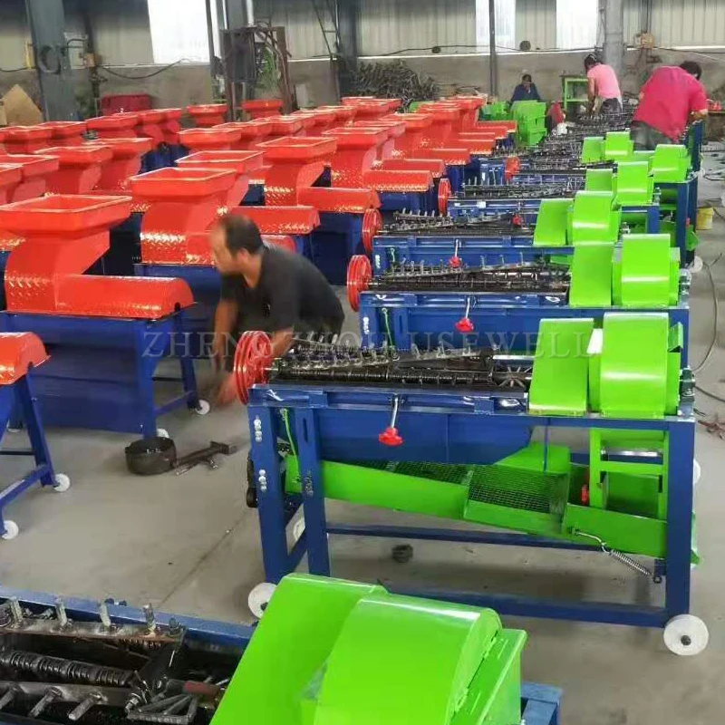 Multifunctional Maize Sheller Thresher Corn Peeling Machine for Uganda Manual Corn Thresher Petrol Engine Corn Thresher Machine