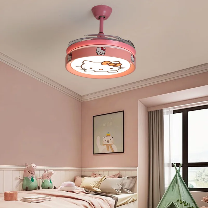 Children ceiling fan with light decorative lighting ceiling fan  led ceiling fan light