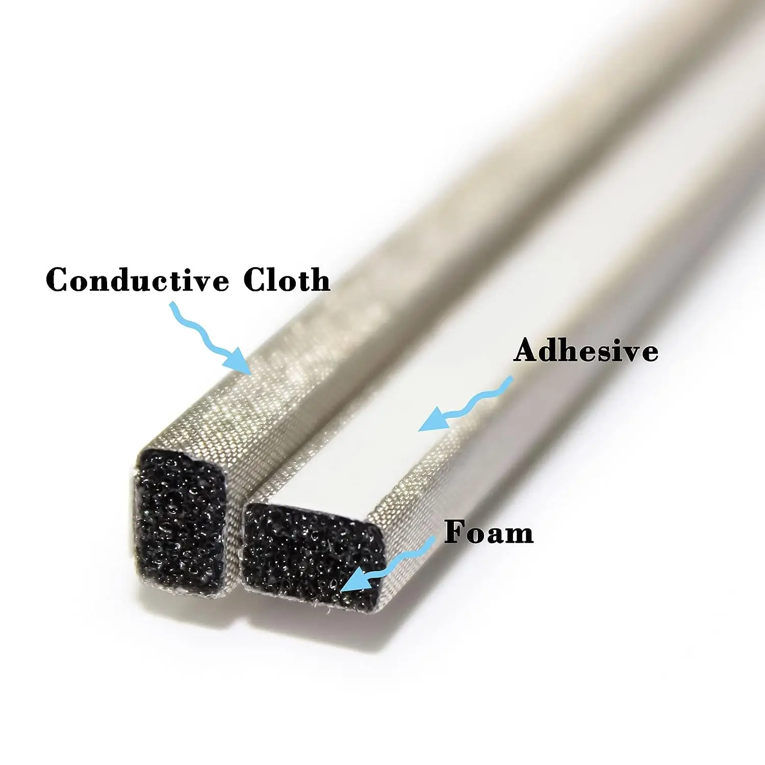 EVA all-round single-sided adhesive touch conductive foam manufacture