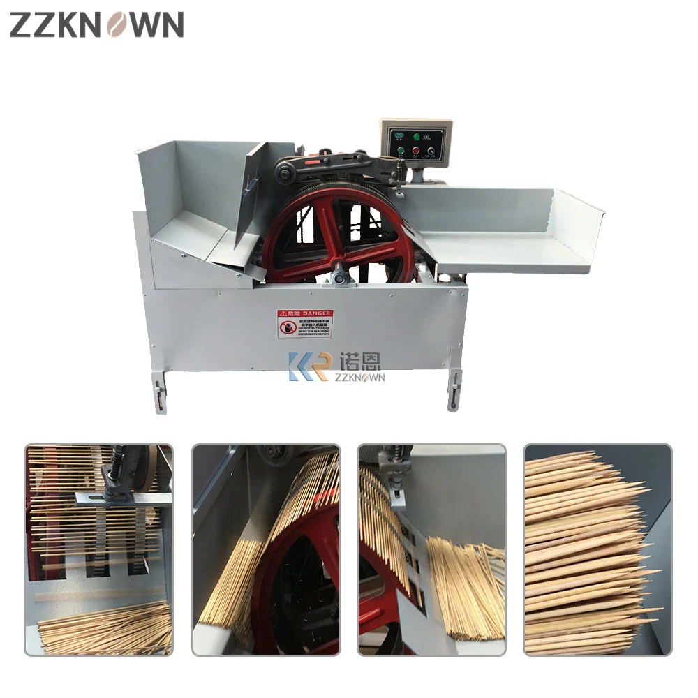 Automatic Bamboo Toothpick Production Line Machine Bbq Stick Making