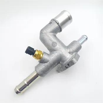256002E000 Coolant outlet valve thermostat assembly tee aluminum base 25600-2E000