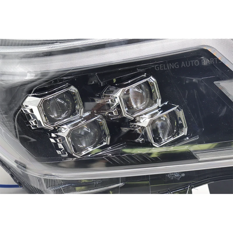 Auto Accessories Led Front Lights DRL Signal Projector Lens Led Headlight Head Lamp for Nissan Navara NP300 Frontier 2015 - 2021