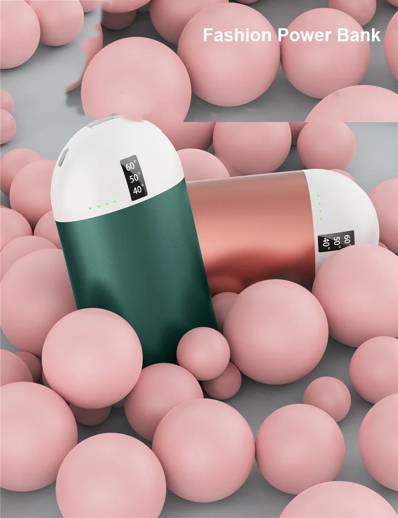 Новинка USB-грелка для рук внешний аккумулятор перезаряжаемый грелка 10000