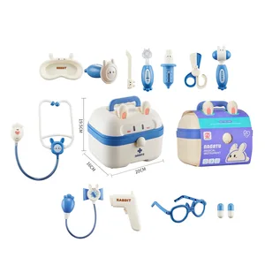 EPT Cute Doctor Toys Educational Role Play Game Pretend Play Kids Toys Doctor Toy Play Set for Kids Girls Children