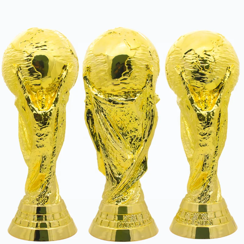 Gold-plated Trophy Custom Golden Boot Award Football Trophy World Cup ...