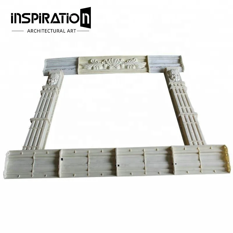 Newest Mold for Concrete Window Sill Trim Casting Cement Plastic Moulds Precast Decorative Door Frames for Building