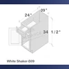 White Shaker-B09