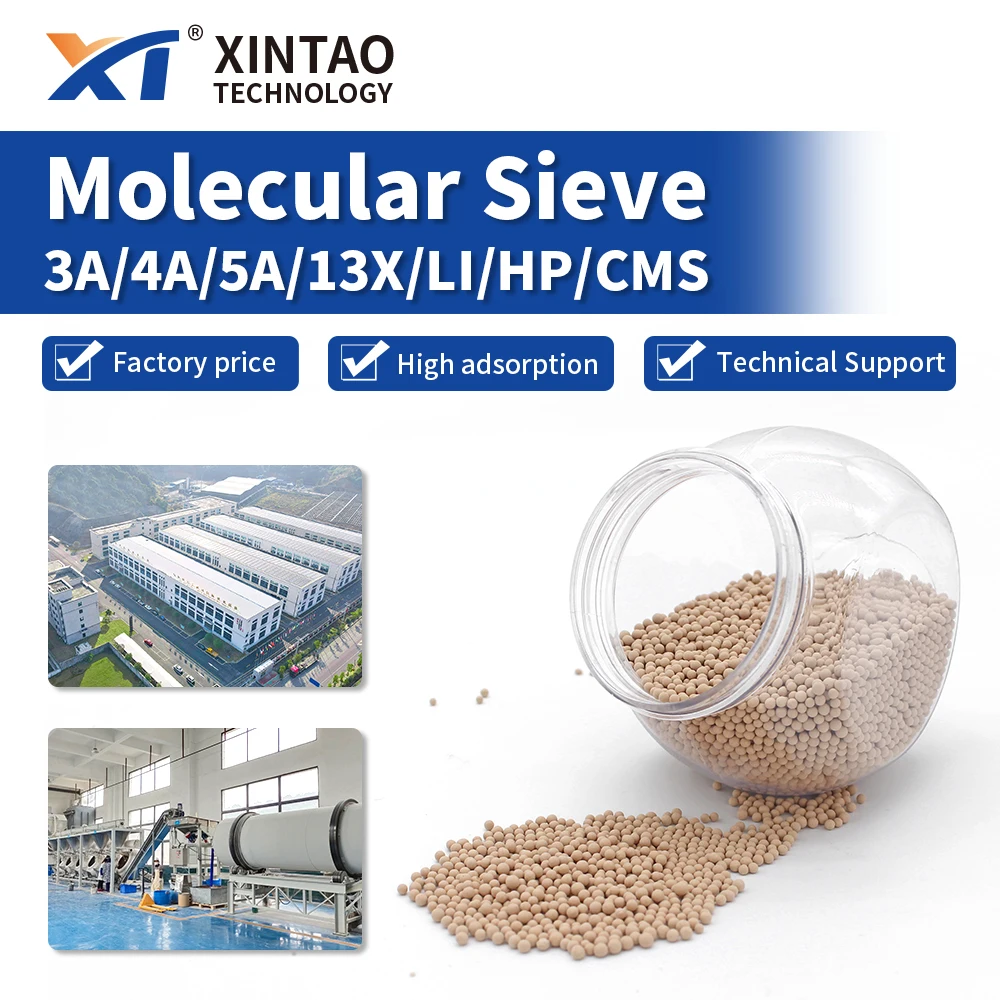 XINTAO High Quality Adsorbent Zeolite 3A 4A 5A 13X APG  Molecular Sieve Desiccant