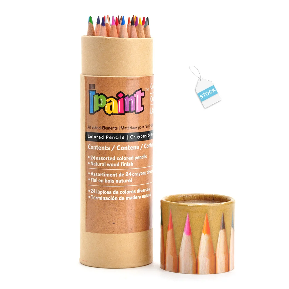 24 шт. цветные карандаши для взрослых