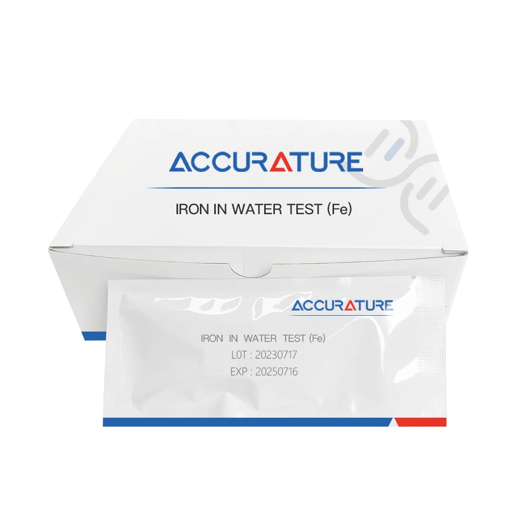 Accurature Water Testing Kit Home Use Sensitive Iron In Water Test Easy ...