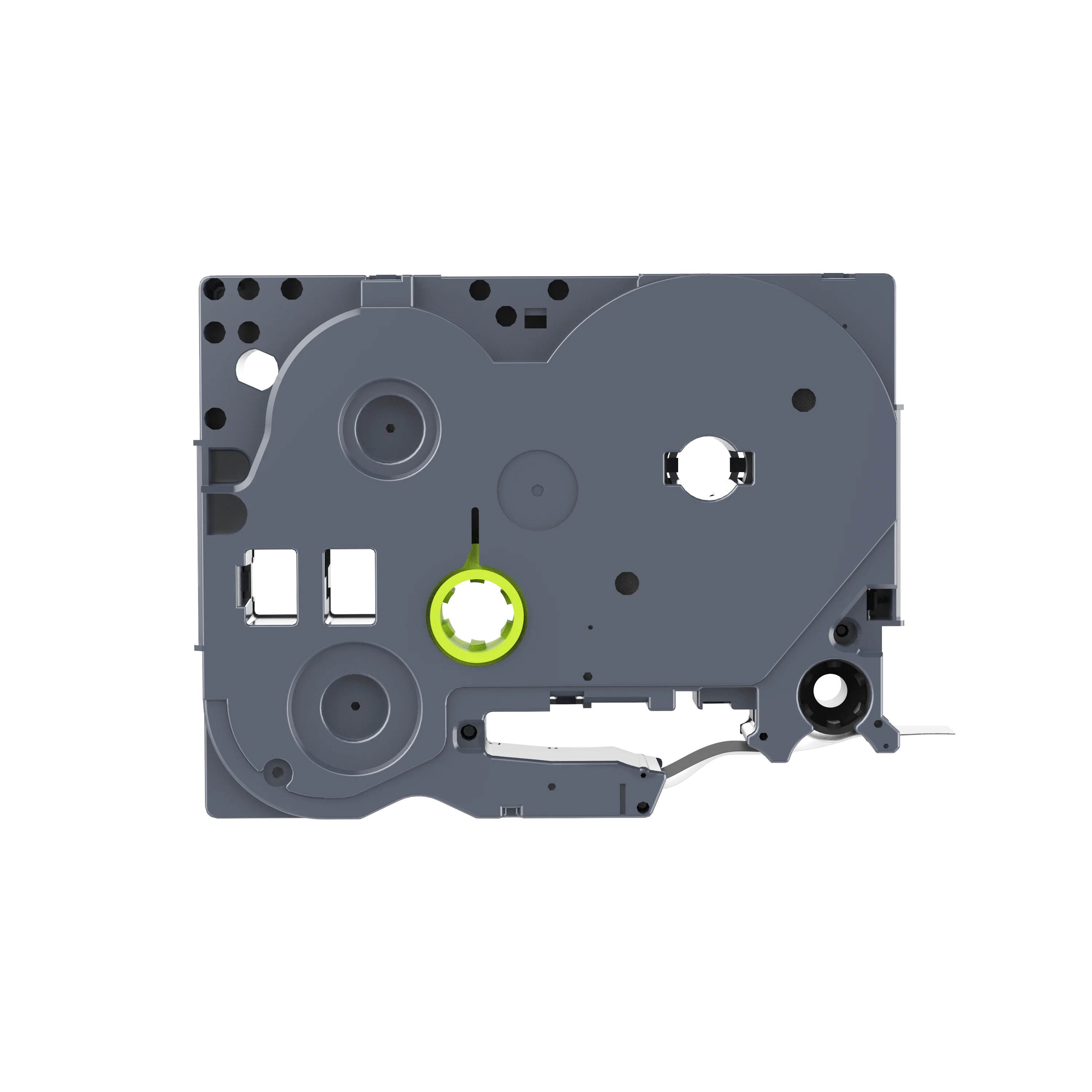 Brother Nastro Etichettatrice (12mm X 4m) Nero Su Bianco P TOUCH