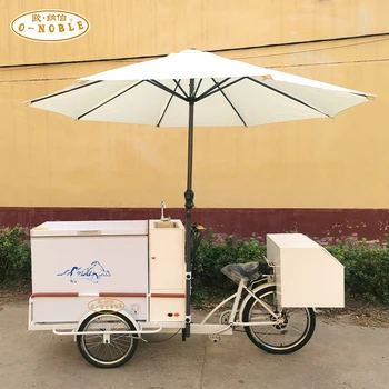 3 wheel ice cream tricycle