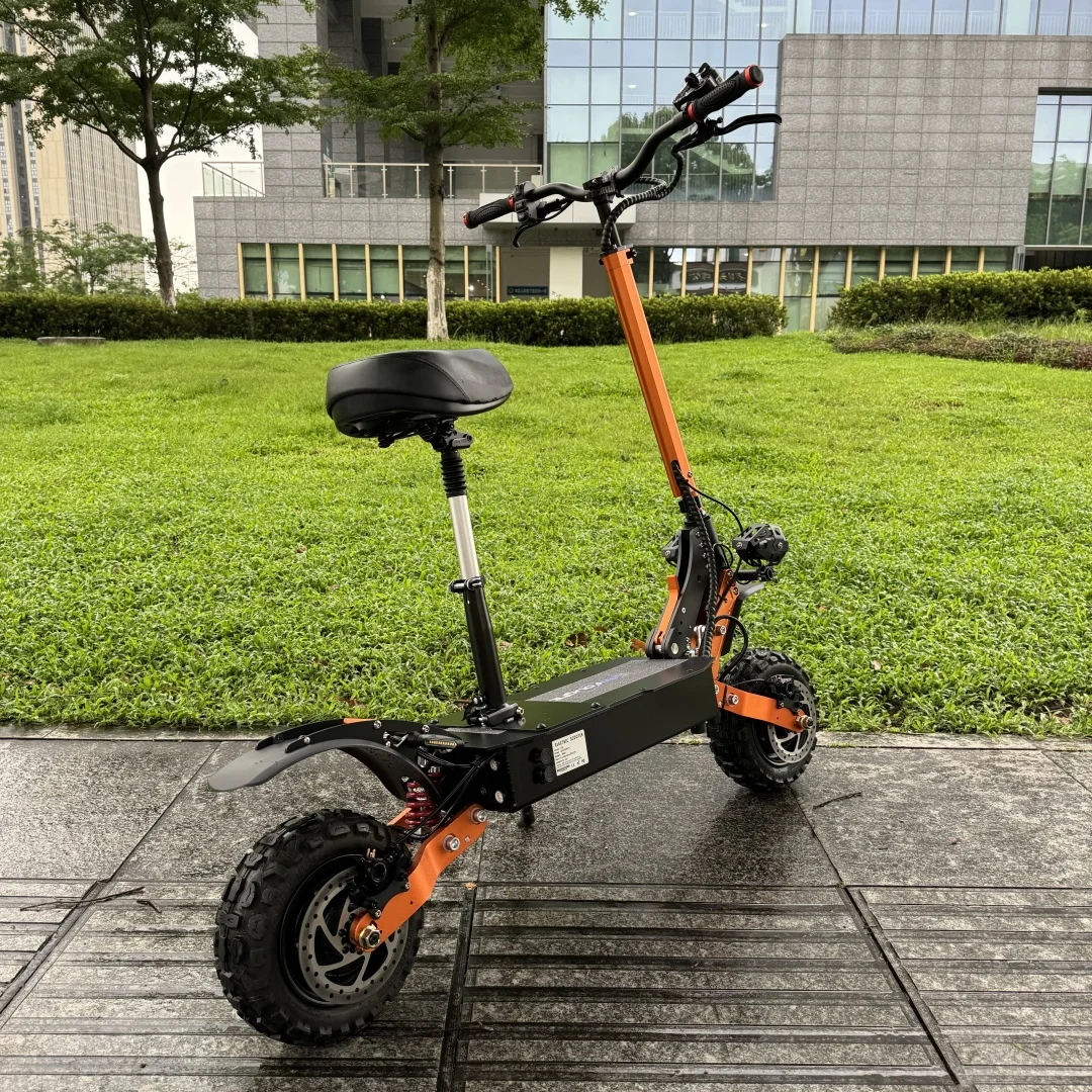 Geofought M11 Free Shipping Dual Motor E Scooters 30Ah Lithium Battery High 80Km Speed 60 Volt 6000W Electric Scooter for Adults