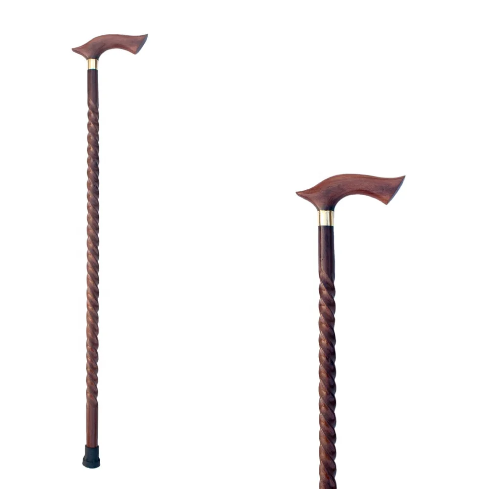 Madera negra bastón Knauf altsilbern 95 cm bastón Walking Stick