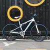 Ruota a raggi bianca a 21 velocità