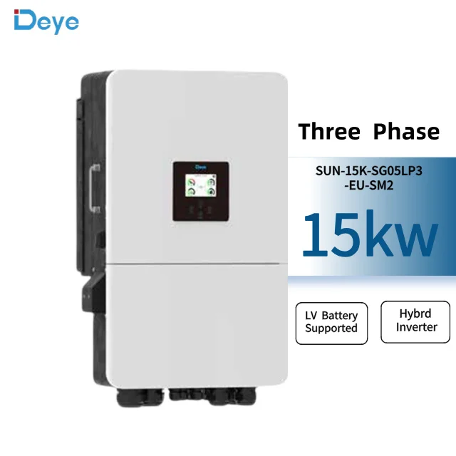 Deye Inverter Sun-15K-SG05LP3 -Eu-Sm2 15kw Three Phase Hybrid Solar Inverter Cheap Stock for Sale