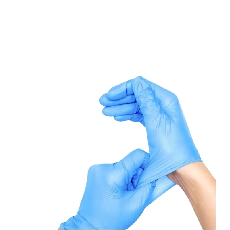 Wholesale Color Optional Beauty Hair Dye Tattoo Dental 2pcs Gloves Working  Safety Nitrile Blend Gloves Blue - Buy Nitrile Blend Gloves,Working Gloves,Safety  Gloves Product on 
