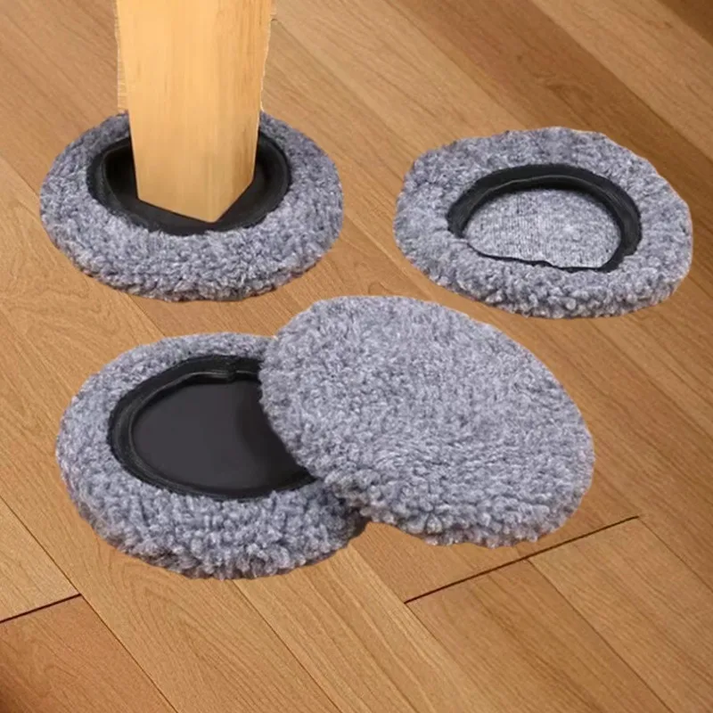 Furniture Sliders - 8 Pack 4.75" Round Moving Pads For Carpets & Hardwood Floors | Heavy Duty Furniture Movers, Reusable Floor Protectors - View #6