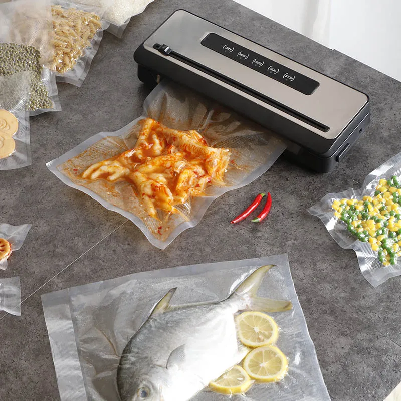 Premium Oem Factory Chef Preserve Vacuum Sealer Built-In Cutter Professional Vacuum Sealer for Meat