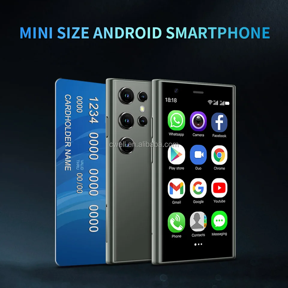Mini Smartphone SOYES S23 Pro 3.0 Inch Android Phone - 2GB/16GB, Dual ...