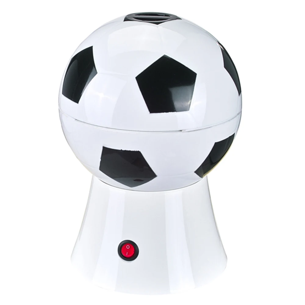 Hot Air Electric Football Shaped Popcorn Maker With Integrated Football 