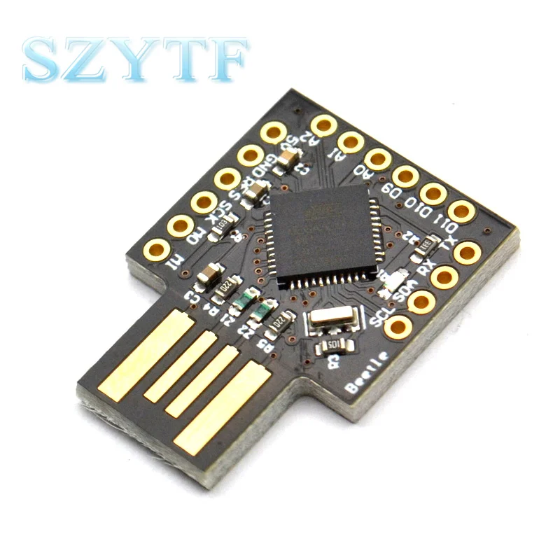 Pro Micro Beetle Keyboard Development Board Mini USB ATMEGA32U4 Module with Pin DC 5V for Kits and Expansions