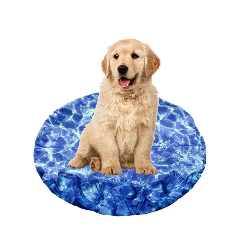 Wholesale custom summer self cooling gel pet dog cooling mat for dogs