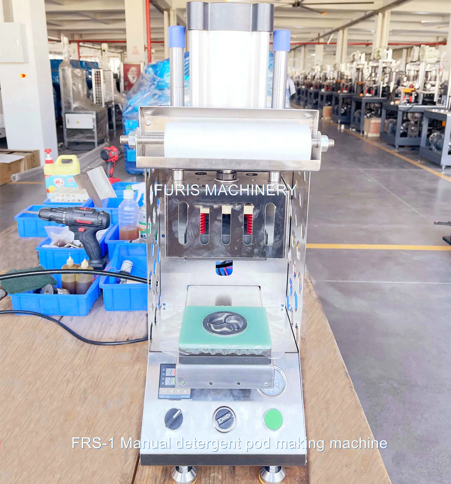 Manual Auto Gel Liquid Pods Bead Capsule PVA Water Soluble Film Machine ...