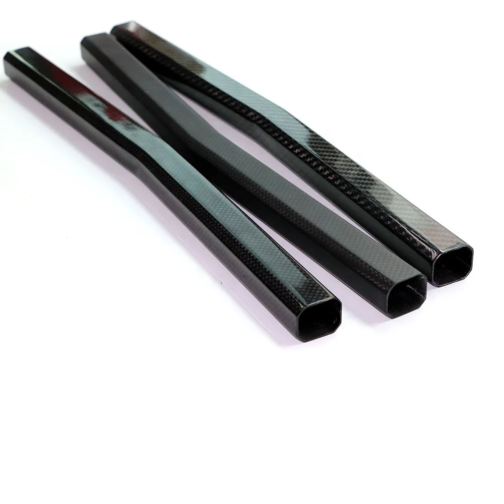 High Modulus and High Strength 3k Carbon Fiber square Tube