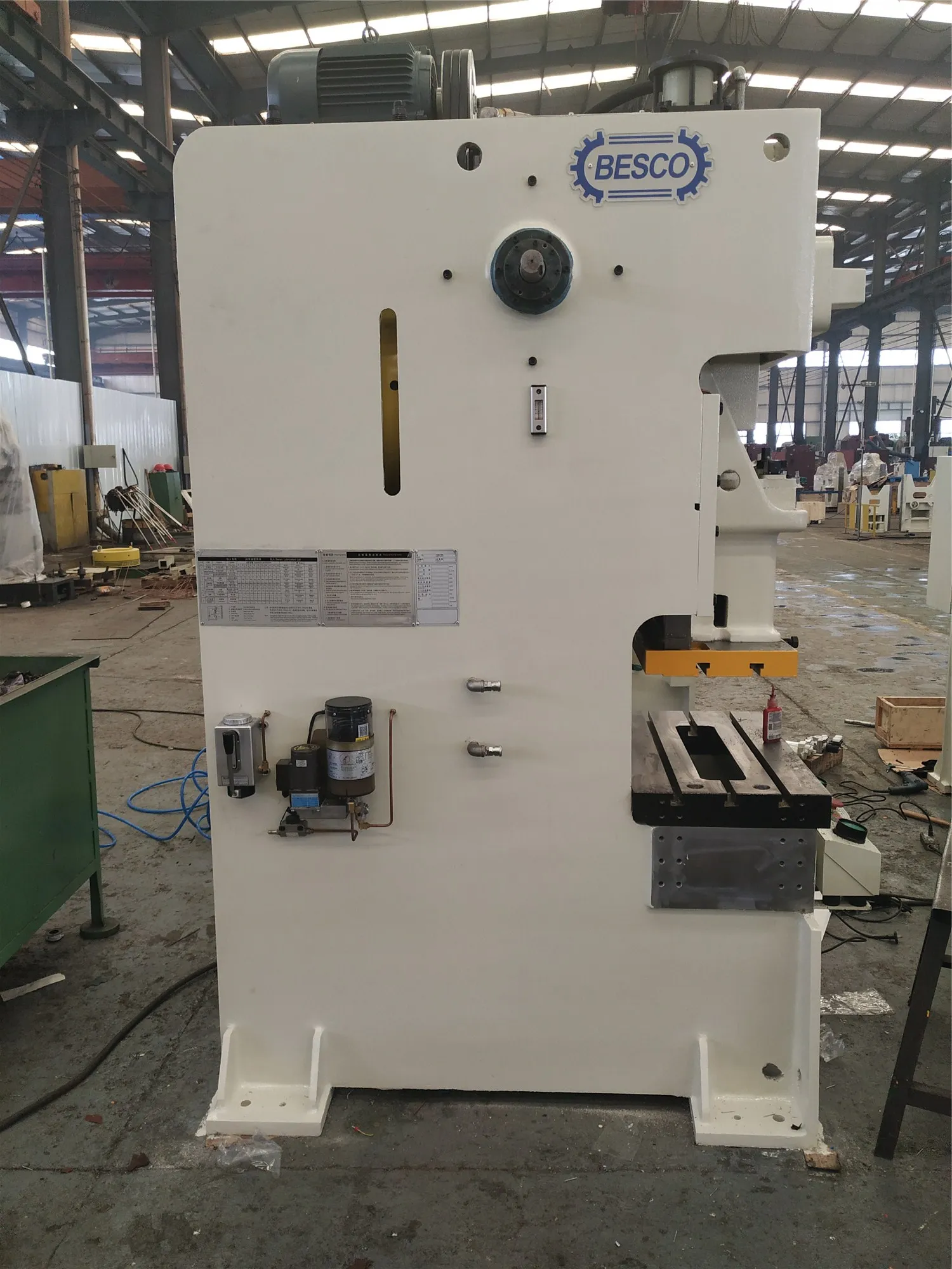 BESCOMT 25T- 250T Ton Automatic Pneumatic Crank Stamping Press Machine