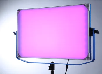 140W TC-768II  RGB  Panel LED Video Light  Dimmable Panel  LED Video Light RGB +Bi-color Light detail image