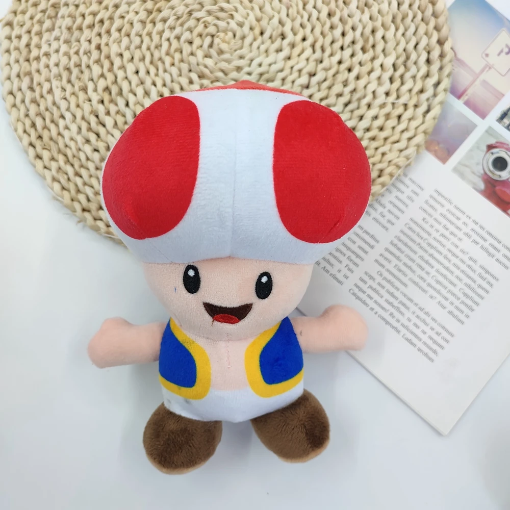 Wholesale Super Mario Bros Stuffed Doll Mario Figures Toad Plush Toy ...