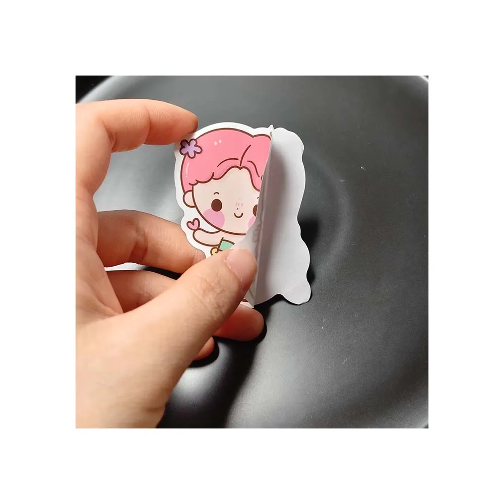 Factory Direct Custom Anime Cartoon Mermaid Princess Stickers Cute Design for Kids Toys Laptop Decorations for Promotions