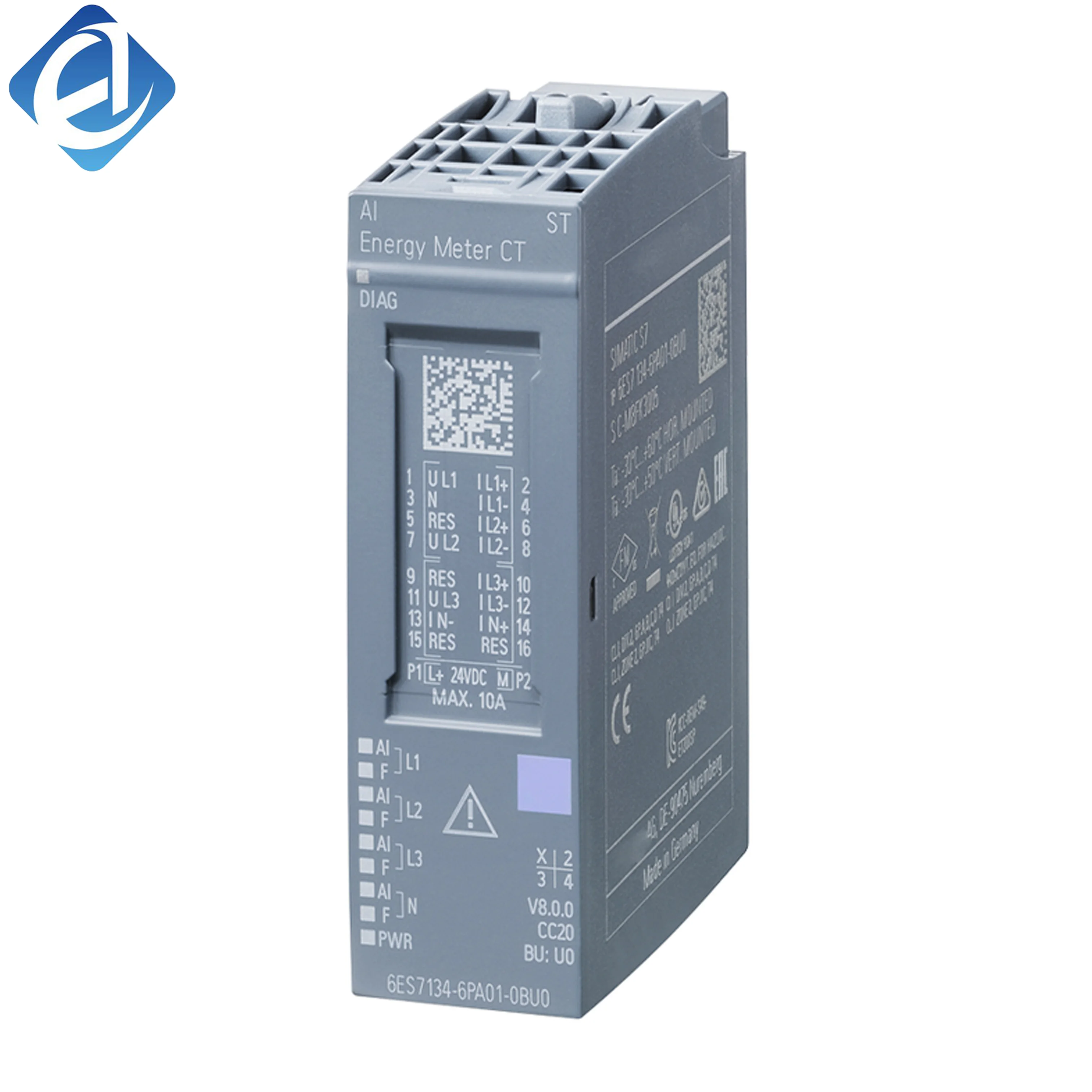 New Original 6ES7134-6PA01-0BU0 6es71346pa010bu0 ET 200SP Analog Input Module Stock in Warehouse